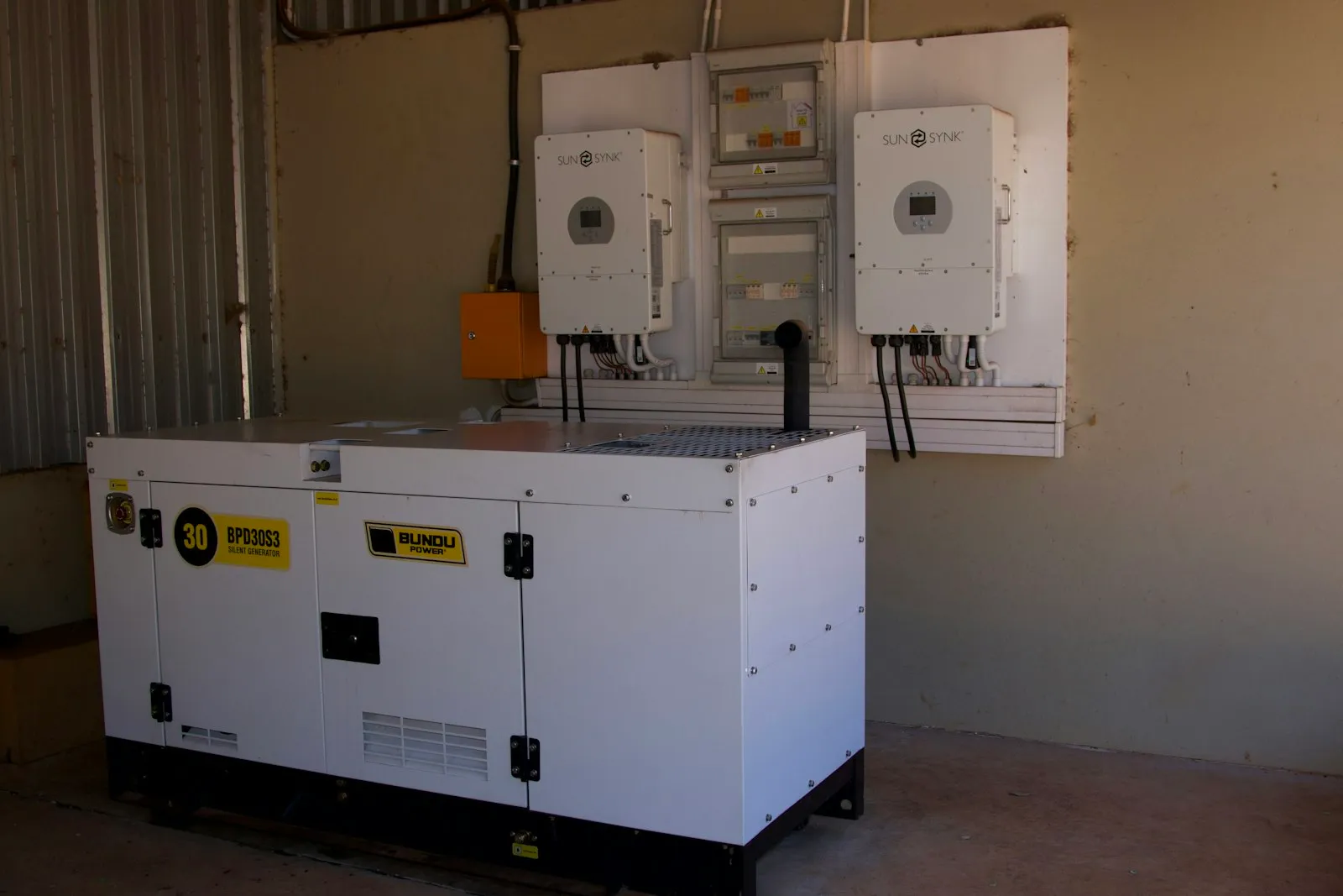 A home standby generator